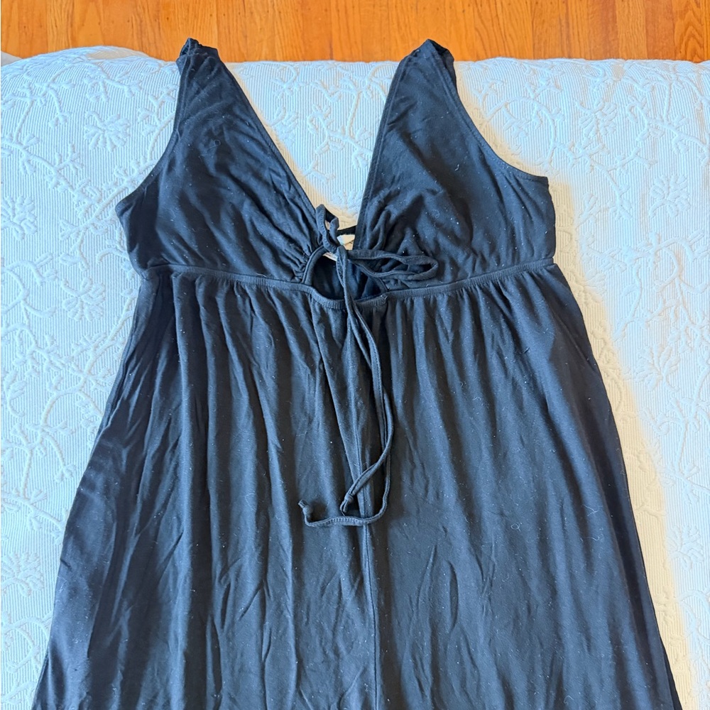 Free People Kirsten One Piece in Black - Picture 4 of 8